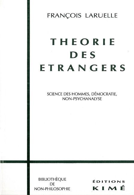 Théorie des Étrangers (9782841740017-front-cover)