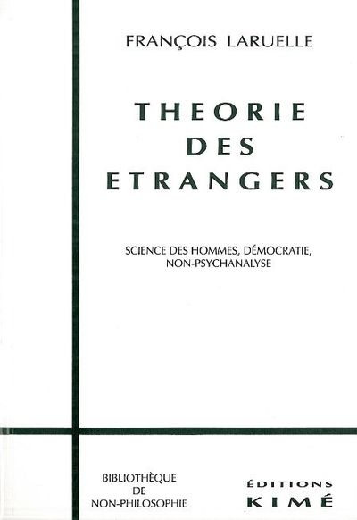 Théorie des Étrangers (9782841740017-front-cover)