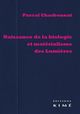 Naissance de la Biologie et Materialisme des Lumieres (9782841746514-front-cover)