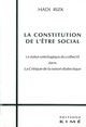 La Constitution de l'Être Social (9782841740758-front-cover)