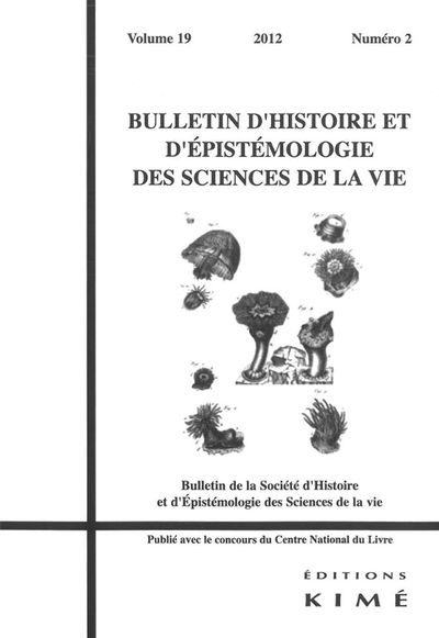 Bulletin d'Histoire et d'Epistemologie...19 / 2 (9782841746057-front-cover)