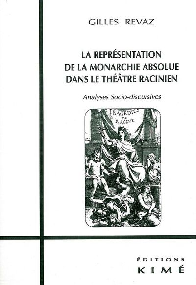 Representation de la Monarchie Absol (9782841741281-front-cover)