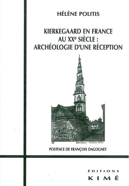 Kierkegaard en France au Xxeme Siècle (9782841742950-front-cover)