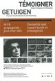 Temoigner,Entre Histoire et Mémoire N°111, Jeux Inter-Dits Entre Art et Propagande (9782841745722-front-cover)