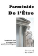 De l'Etre (9782841747498-front-cover)