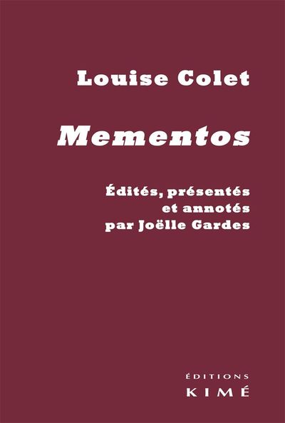 Mementos (9782841748709-front-cover)