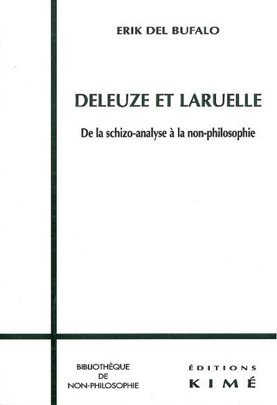 Deleuze et Laruelle (9782841742912-front-cover)