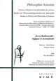 Philosophia Scientiae T. 10 / 1 2006, Jerzy Kalinowski (9782841743926-front-cover)