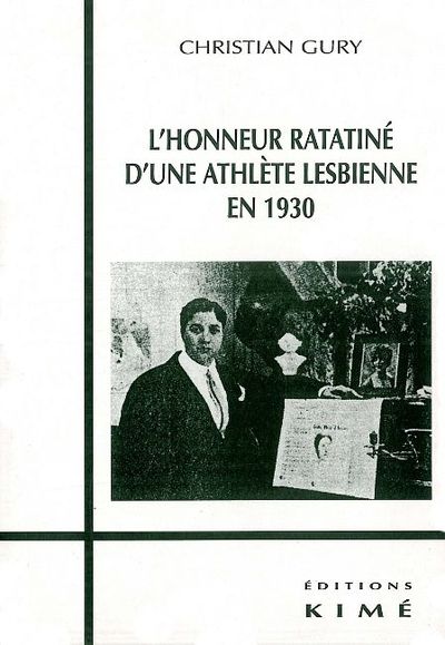L' Honneur Ratatine d'une Athlete Lesbienne en 1930 (9782841741694-front-cover)