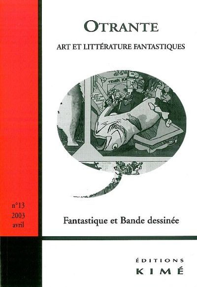 Otrante N°13, Fantastique et Bande Dessinee (9782841743056-front-cover)