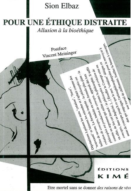 Pour une Ethique Distraite (9782841740116-front-cover)