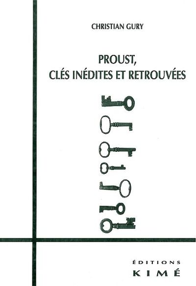 Proust-Cles Inédites et Retrouvees (9782841743193-front-cover)
