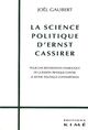 Science Politique d'Ernst Cassirer (9782841740512-front-cover)