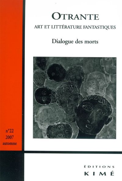 Otrante N°22, Dialogue des Morts (9782841744404-front-cover)
