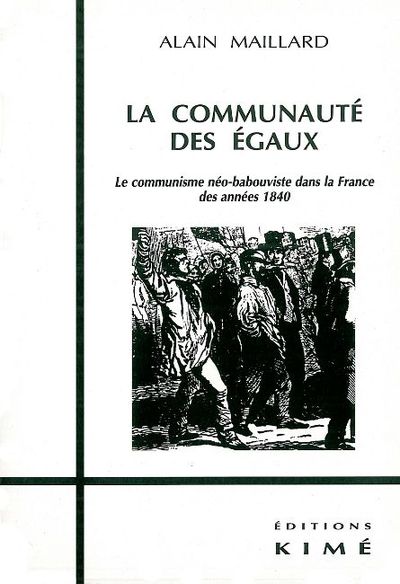 La Communaute des Egaux (9782841741397-front-cover)