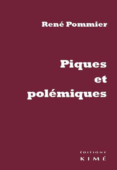 Piques et polémiques (9782841747740-front-cover)