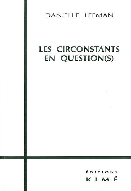 Les Circonstants en Question(S) (9782841740956-front-cover)