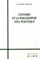 Lyotard et la Pholosophie du Politique - (9782841741878-front-cover)