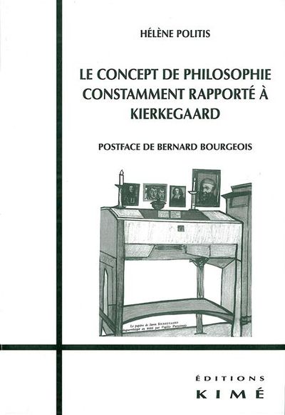 Concept de Philosophie Constamment Rapporté a Kierkegaard, Rapporte a Kierkegaard (9782841744350-front-cover)