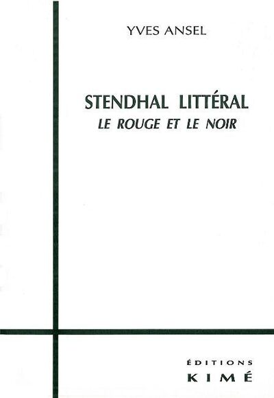 Stendhal Litteral (9782841742264-front-cover)