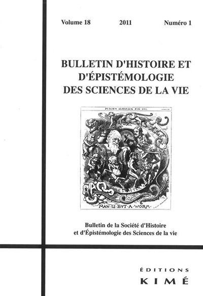 Bulletin d'Histoire et d'Epistemologie...18 / 1 (9782841745593-front-cover)