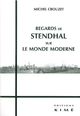 Regards de Stendhal sur le Monde Moderne (9782841745074-front-cover)
