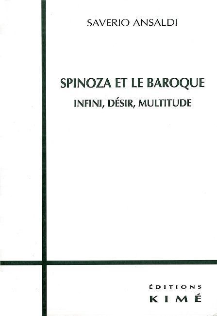 Spinoza et le Baroque (9782841742295-front-cover)
