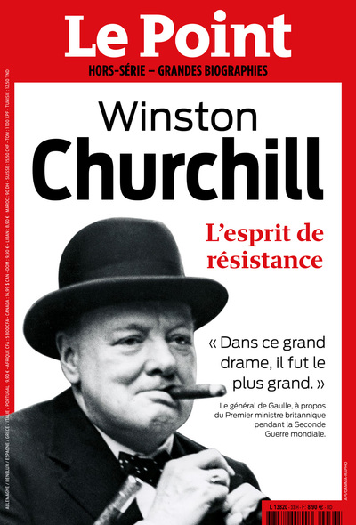 Le Point Grandes Biographies HS N°33 : Winston Churchill - fev - mars 2023 (9782850830617-front-cover)