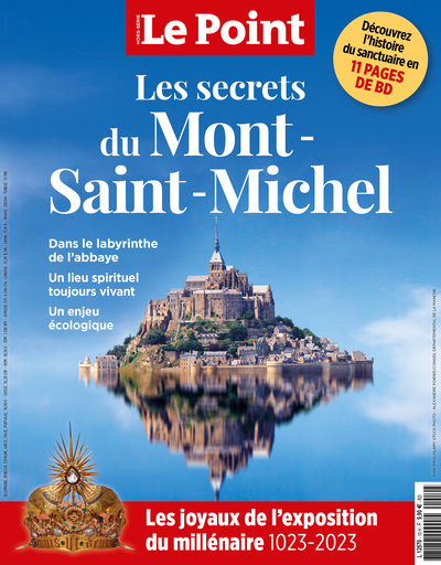 Le Point HS N°10  : Les secrets du Mont-Saint-Michel - Mai-Juin 2023 (9782850830655-front-cover)