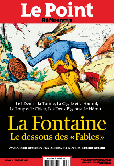 Le Point Références n°85 : Lafontaine, le dessous des Fables Juin 2021 (9782850830358-front-cover)