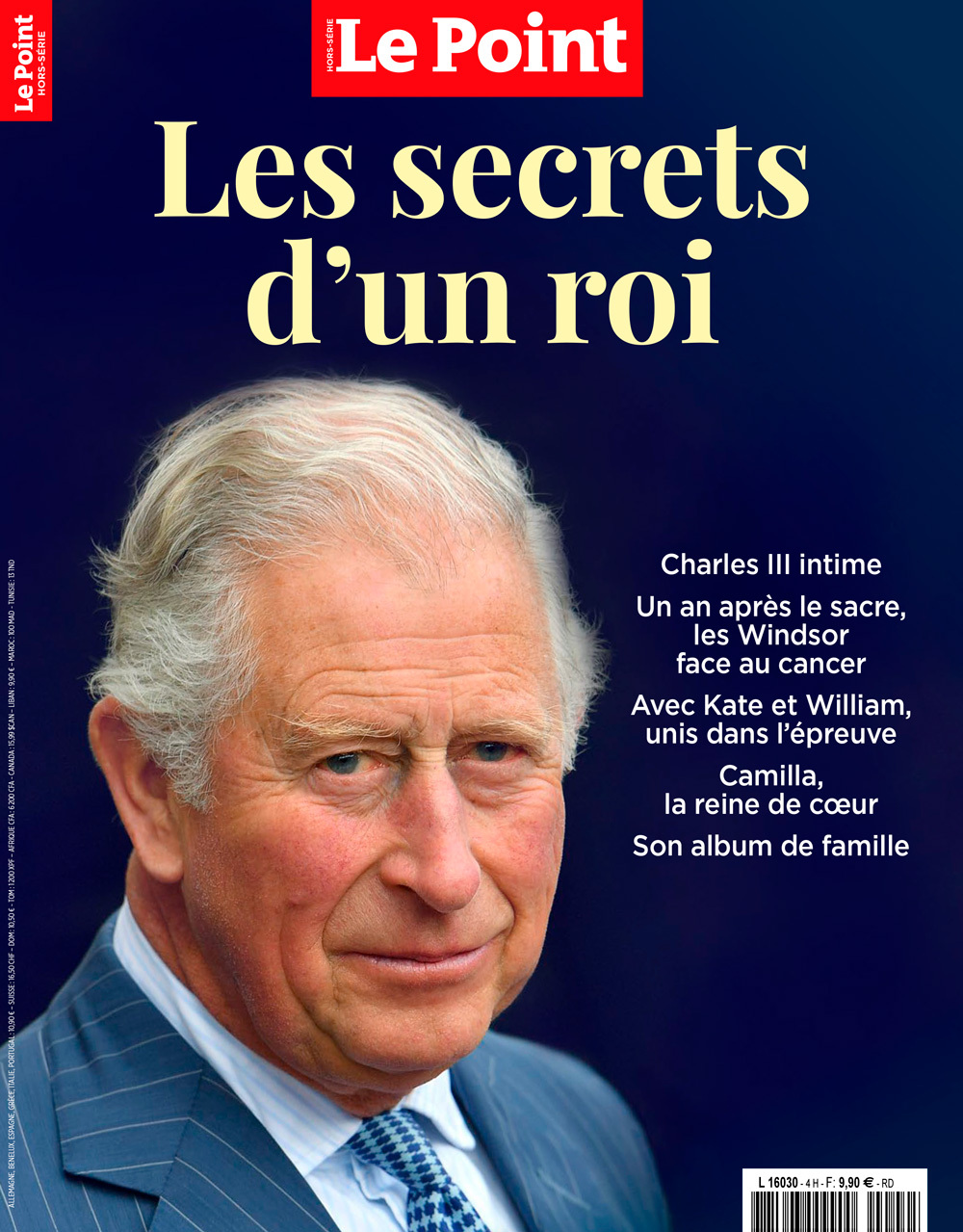 Le Point HS N°4 - Charles III, Les secrets d'un roi - mai-juin 2024 (9782850830792-front-cover)