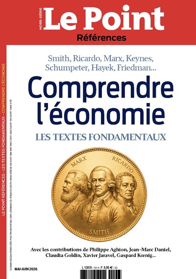 Le Point Références N°102 : Comprendre l'économie - Mai 2026 / Juin 2026 (9782850831065-front-cover)