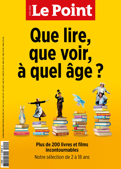 Le Point HS Education N°15 : Que lire, que voir, à quel âge ? - Juillet /Août 2022 (9782850830532-front-cover)