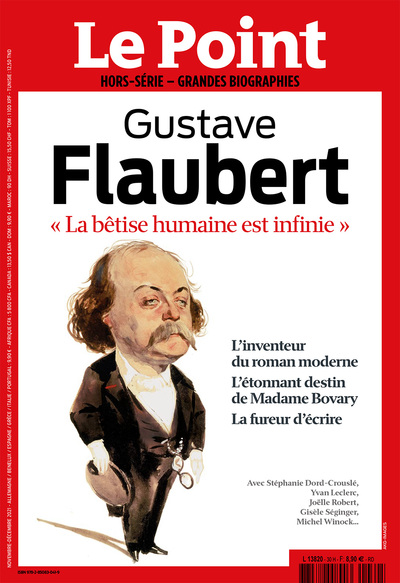 LE POINT Grandes Biographies HS N°30 FLAUBERT NOV-DEC 2021 (9782850830419-front-cover)