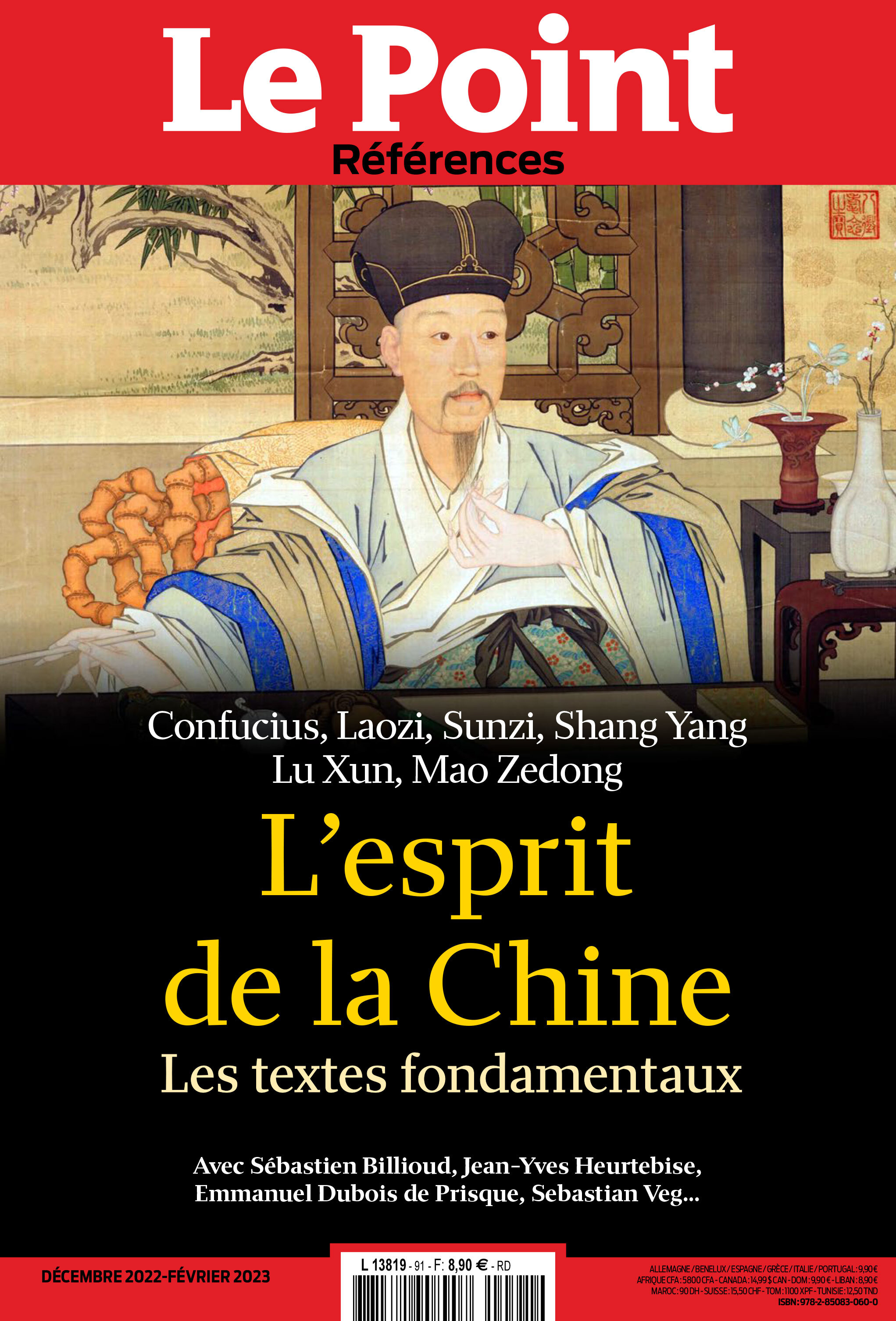 Le Point Références N°91 : L'esprit de la Chine - Dec 2022 - Fev 2023 (9782850830600-front-cover)