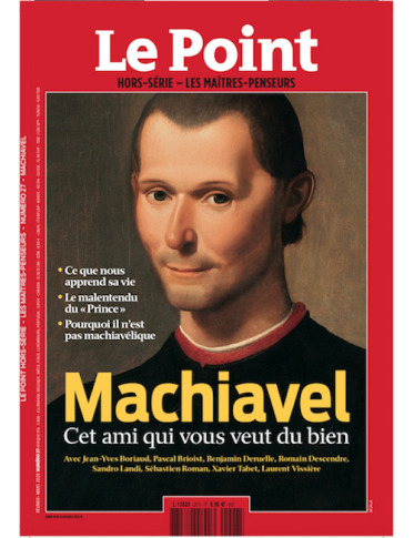 Le Point Les maîtres penseurs N°27 Machiavel - janvier 2020 (9782850830136-front-cover)