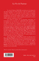 La vie de Pasteur (9782296102224-back-cover)