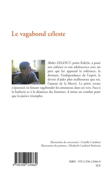 Le vagabond céleste, Poèmes (9782296124660-back-cover)