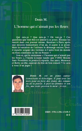 L'homme qui n'aimait pas les fleurs (9782296131095-back-cover)