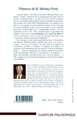 Présence de Maurice Merleau-Ponty (9782296129191-back-cover)