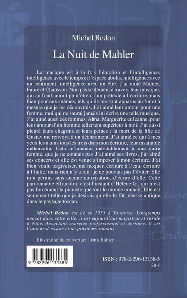 La Nuit de Mahler, Nouvelles (9782296131385-back-cover)