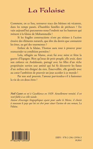 La falaise (9782296139503-back-cover)