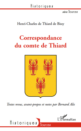 Correspondance du comte de Thiard (9782296136090-front-cover)