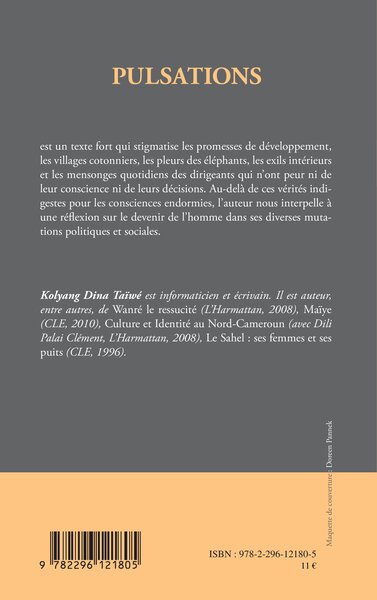 Pulsations, Poèmes (9782296121805-back-cover)