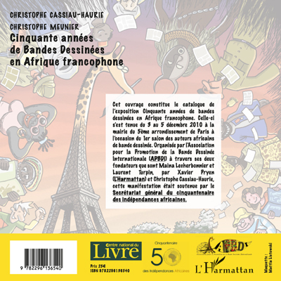 Cinquante années de bandes dessinées en Afrique francophone (9782296136540-back-cover)