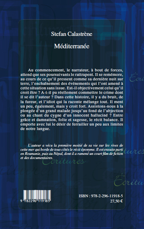Méditerranée, Roman (9782296119185-back-cover)