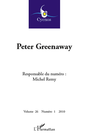 Cycnos, Peter Greenaway, N° 1 - 2010 (9782296126909-front-cover)