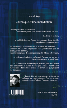 Chronique d'une malediction (9782296138049-back-cover)