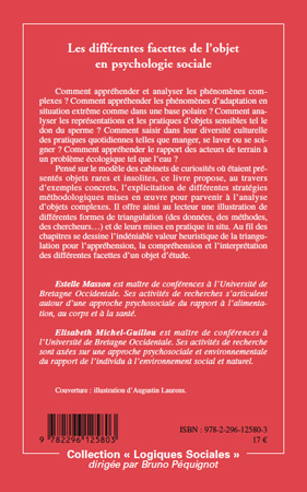 Les différentes facettes de l'objet en psychologie sociale, Le cabinet de curiosités (9782296125803-back-cover)