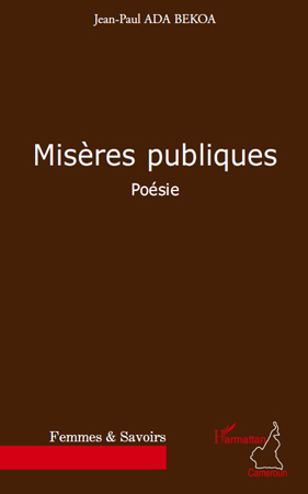 Misères publiques, Poésie (9782296135703-front-cover)